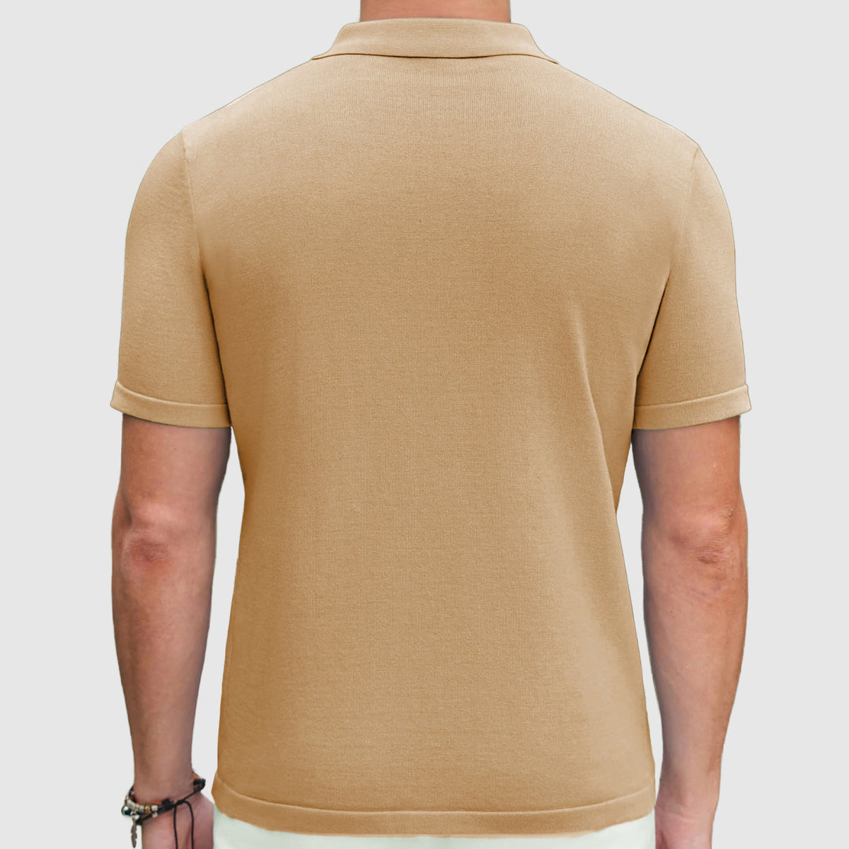 Homme Polo à Manches Courtes Design Moderne 4