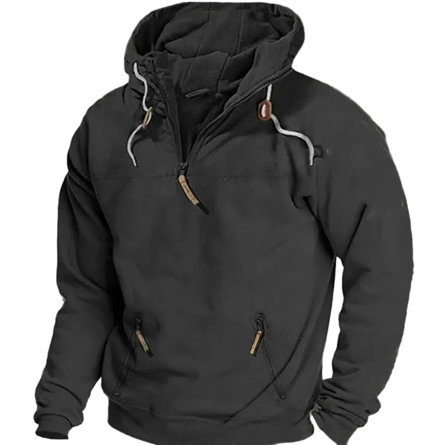 Homme Sweat à Capuche Décontracté à Manches Longues 0
