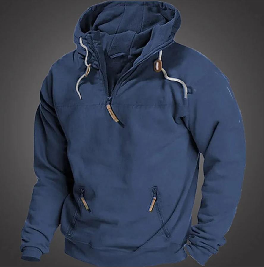 Homme Sweat à Capuche Décontracté à Manches Longues 3