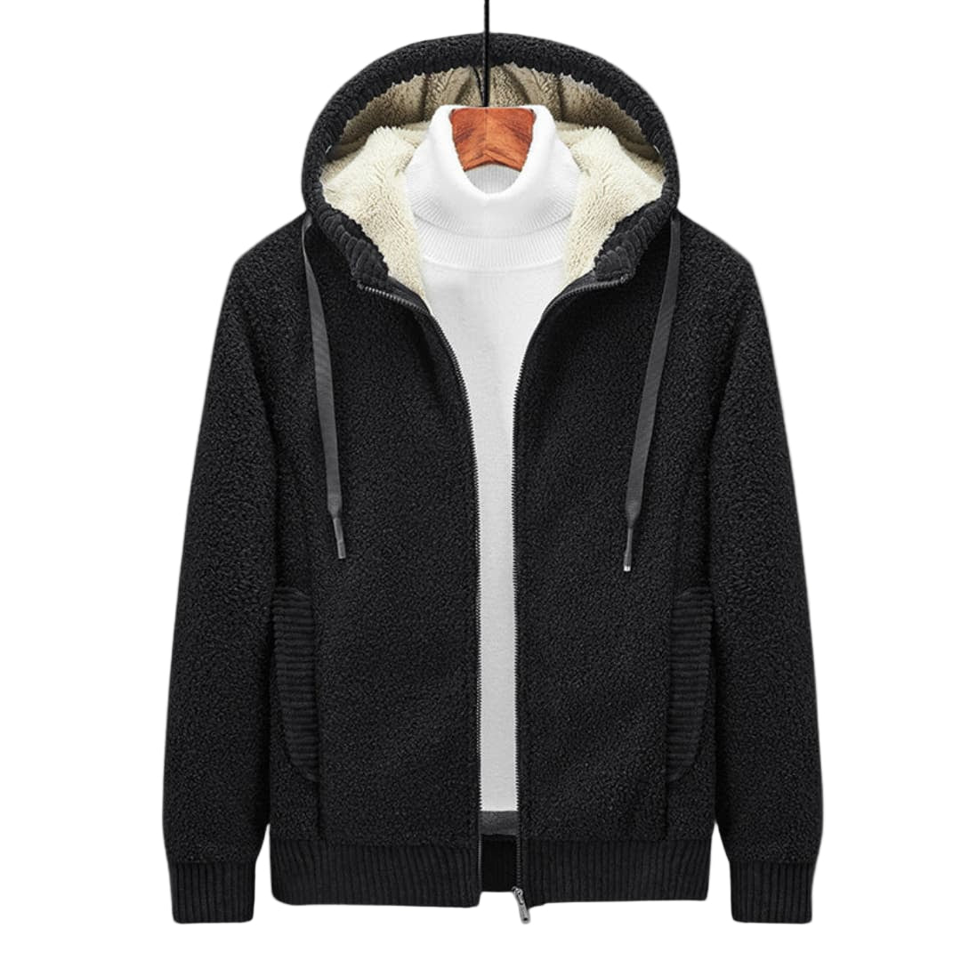 Hoodie pour Hommes avec Capuche et Fermeture Éclair 0