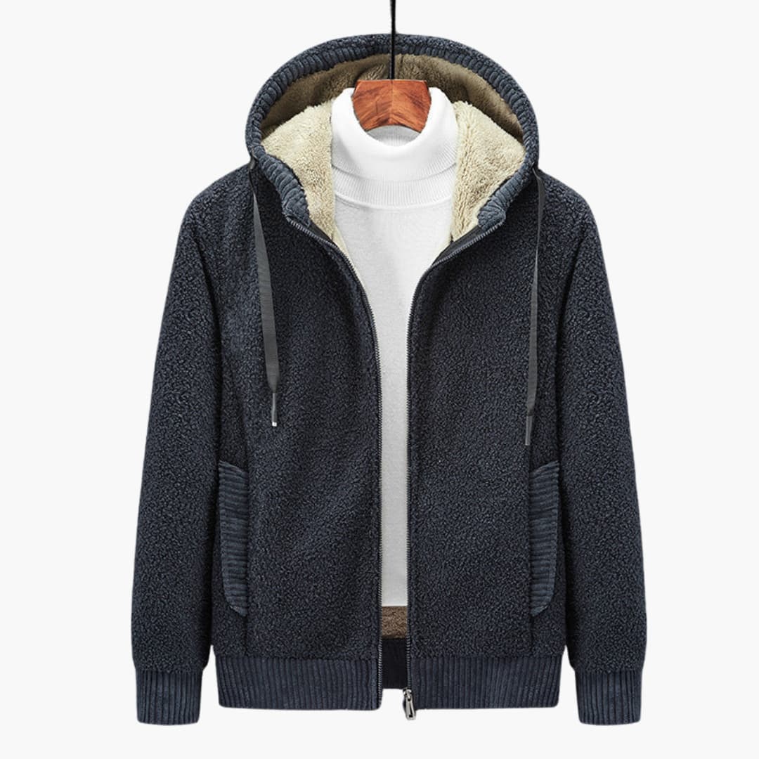 Hoodie pour Hommes avec Capuche et Fermeture Éclair 4