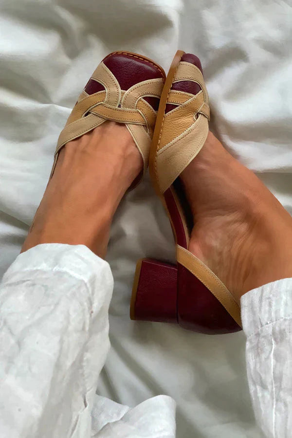 Variant image for Escarpins Femme Élégants en Matériaux Durables à Talons Moyen-1