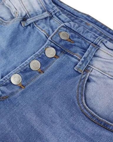Jean Bootcut Taille Haute Femme Chic 7