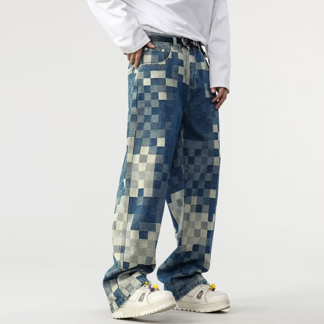 Jean Femme Patchwork Moderne Chic 1
