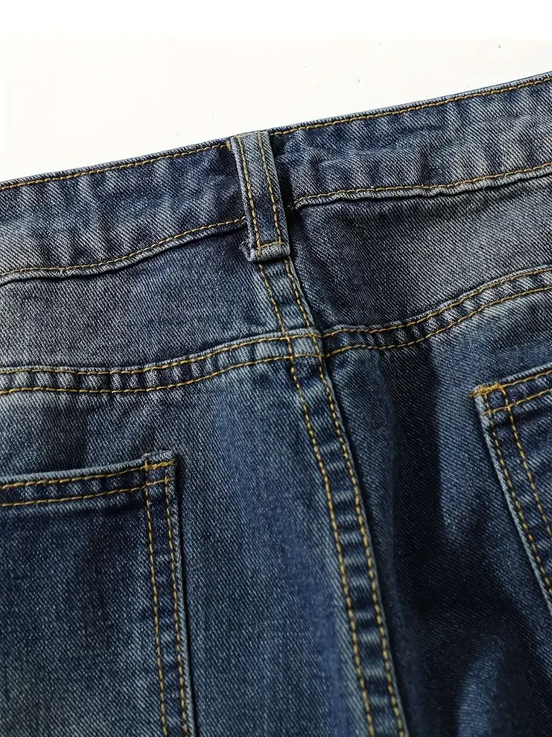 Jean Femme Taille Haute Ample Chic 7