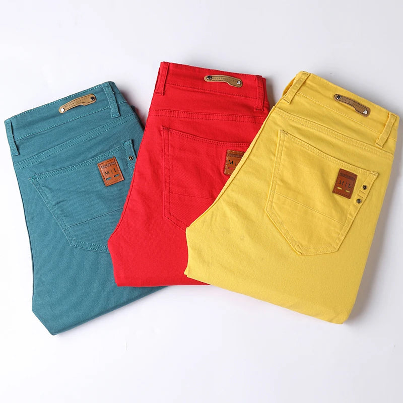 Jeans pour hommes coupe slim classique 3