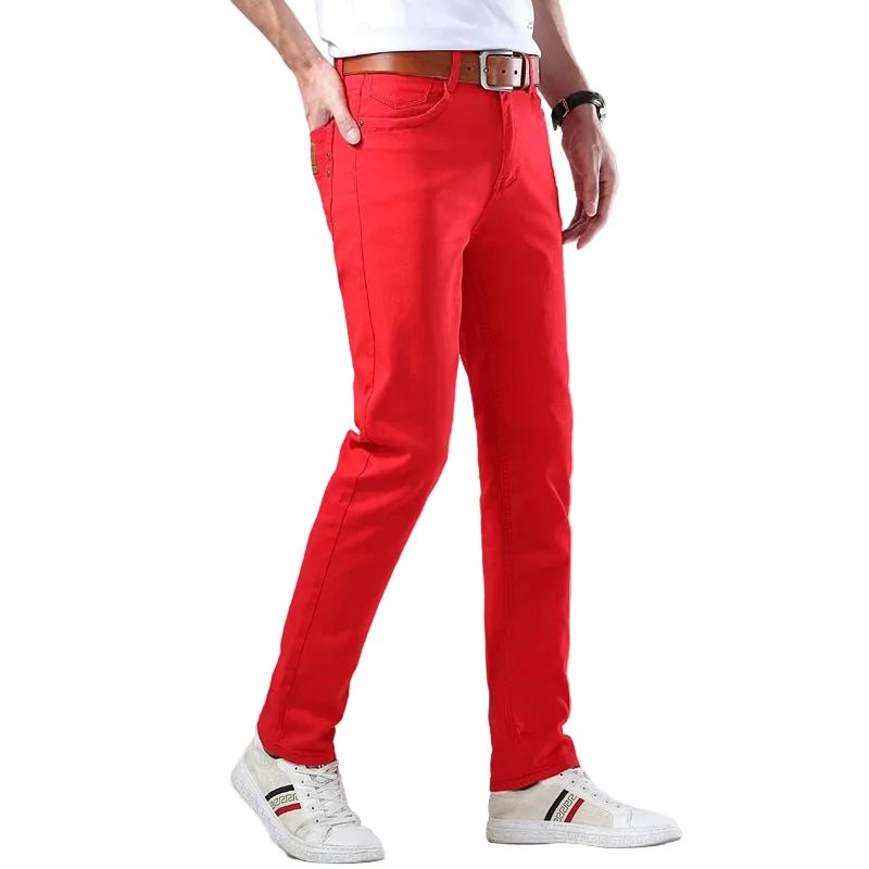 Jeans pour hommes coupe slim classique 7