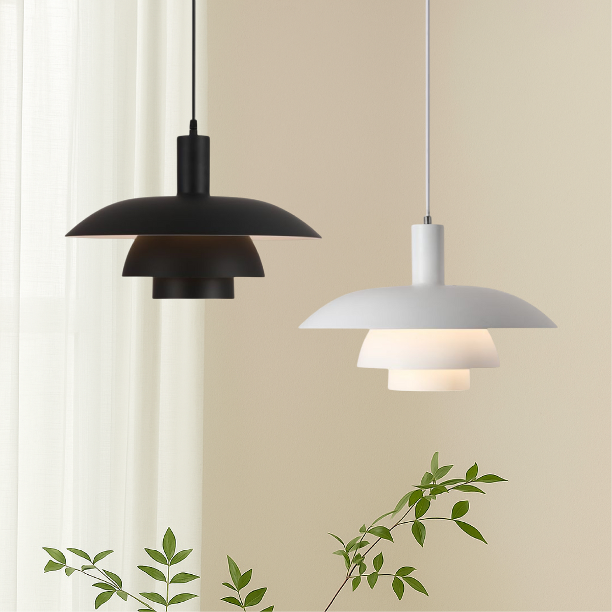 Lampe à Suspension Danoise Design 3