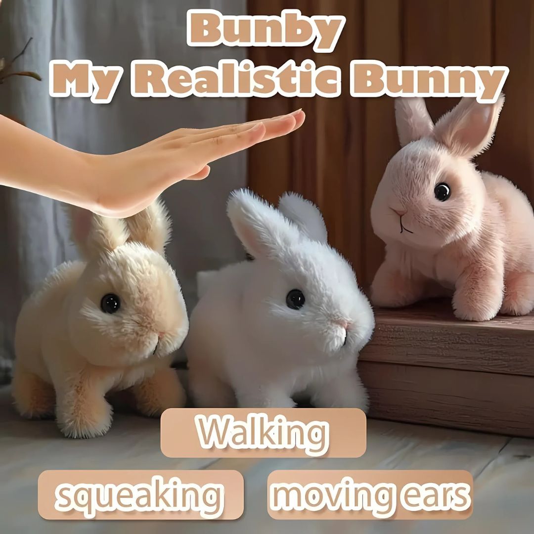 Lapin en Peluche Animé pour Enfants et Adultes 5