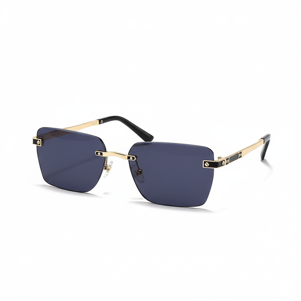Lunette de Soleil Femme Sans Monture Moderne 0