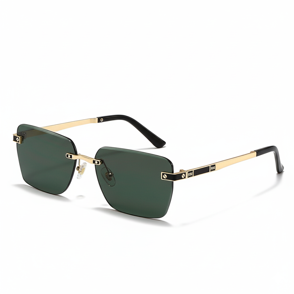 Lunette de Soleil Femme Sans Monture Moderne 1