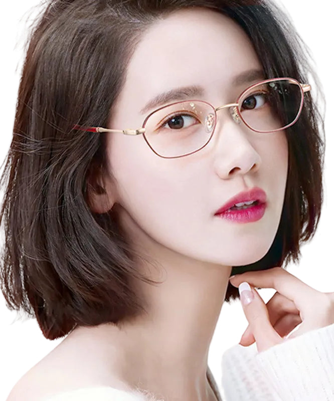 Lunettes de Lecture Demi-Cercle Art Red 0