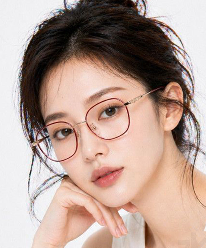 Lunettes de Lecture Demi-Cercle Art Red 2