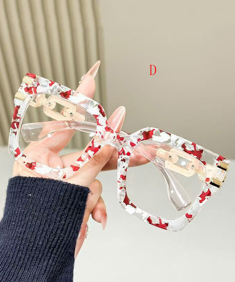Lunettes de Lecture Femme Grand Cadre Imprimé Moderne 3