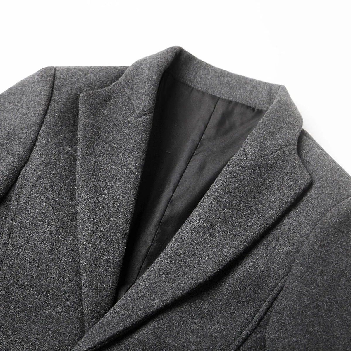 Manteau Classique pour Hommes en Laine 5