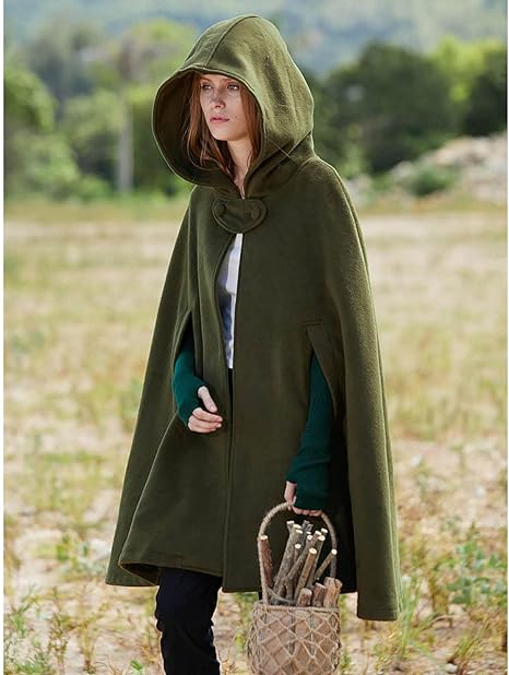 Manteau Court à Capuche Vintage pour Femme 9
