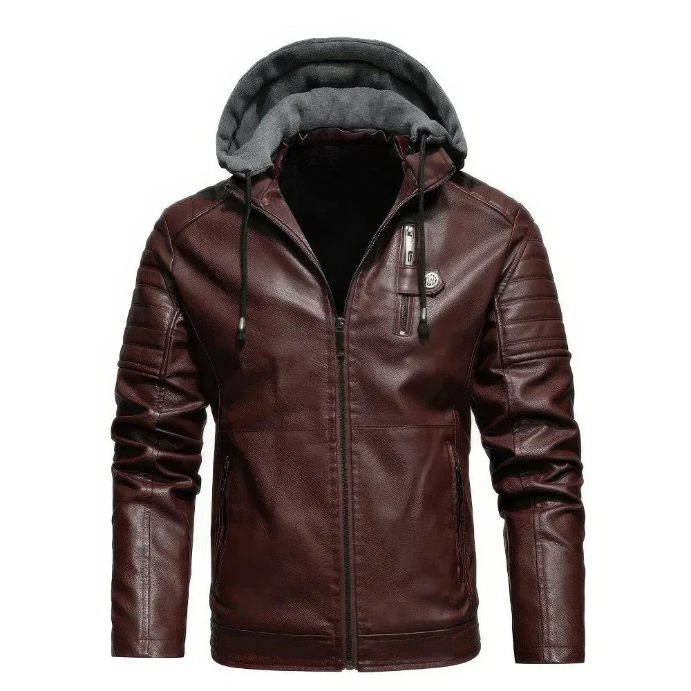 Manteau Décontracté à Capuche pour Hommes 2