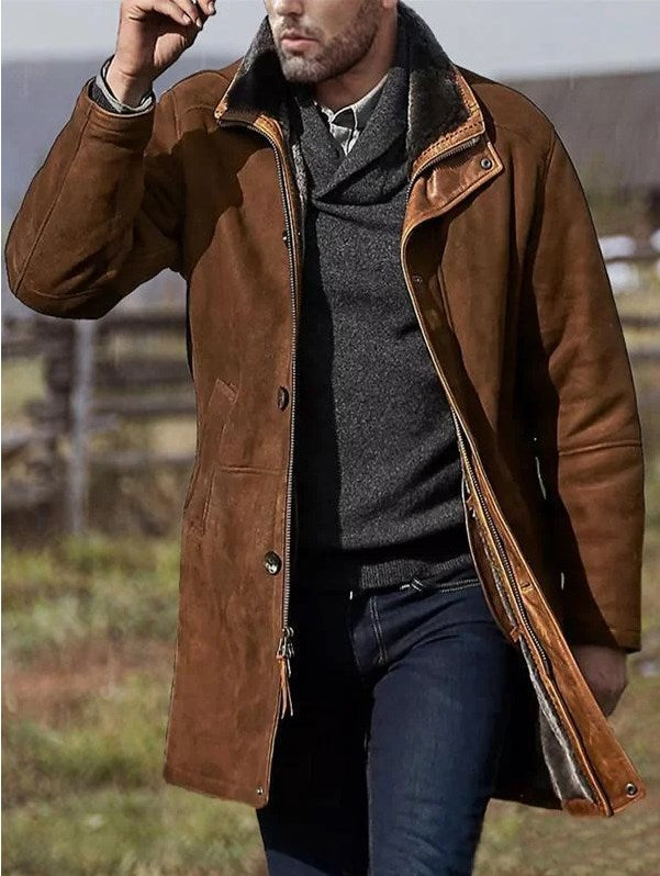 Manteau Femme 3/4 en Laine Mérinos Imperméable