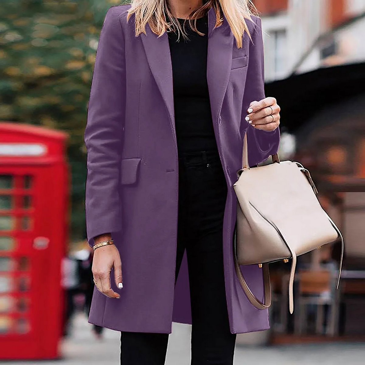 Manteau Femme Chic pour Bureau et Quotidien 6