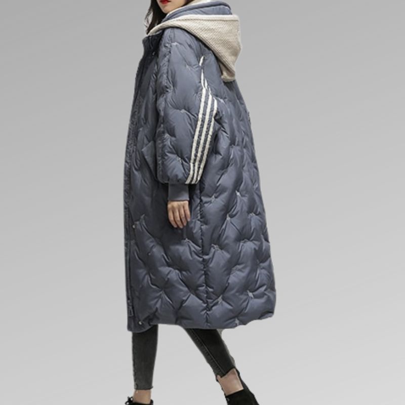 Manteau Femme Hiver Long Chic Casual 2