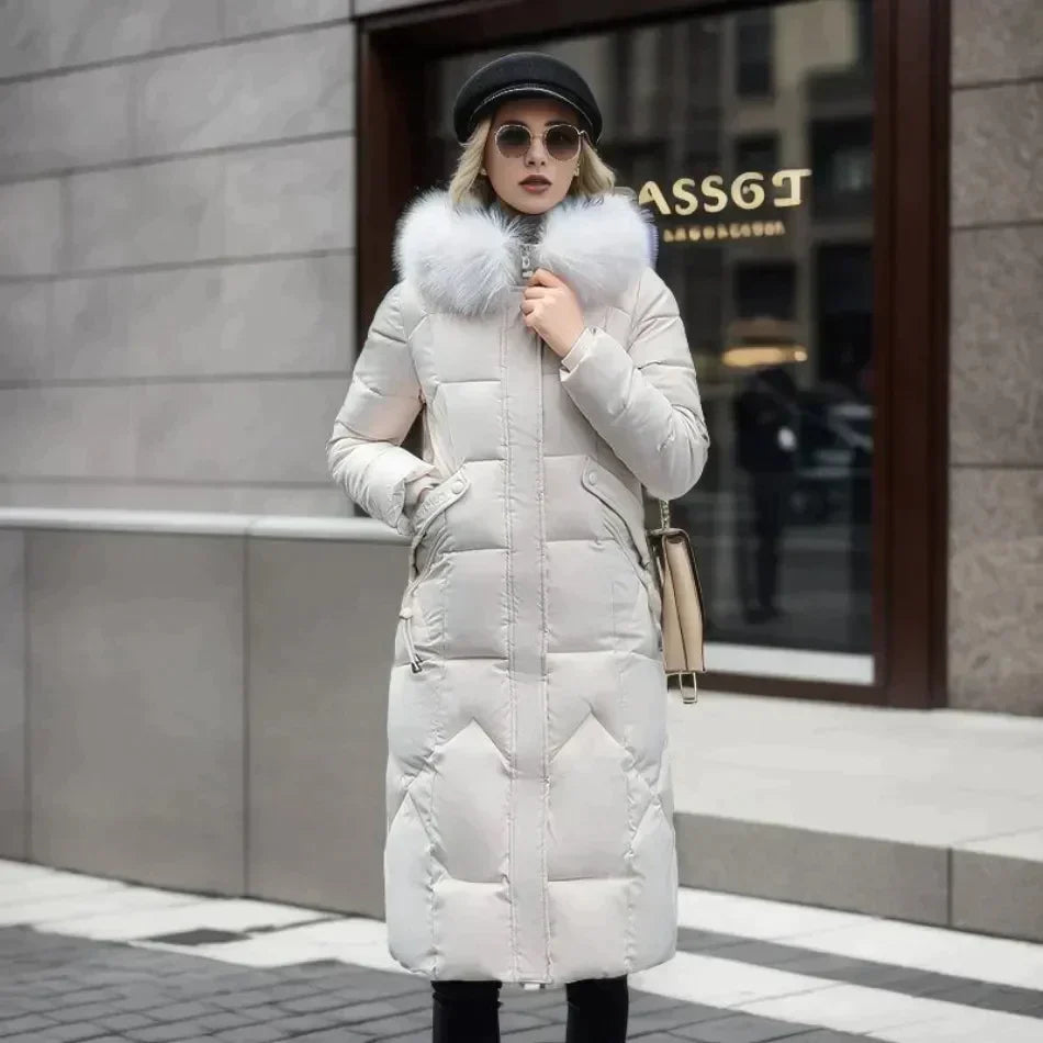Manteau Femme Hiver Long Tendance Chic 0