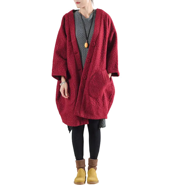Manteau Femme Oversize Style Original Hiver 0