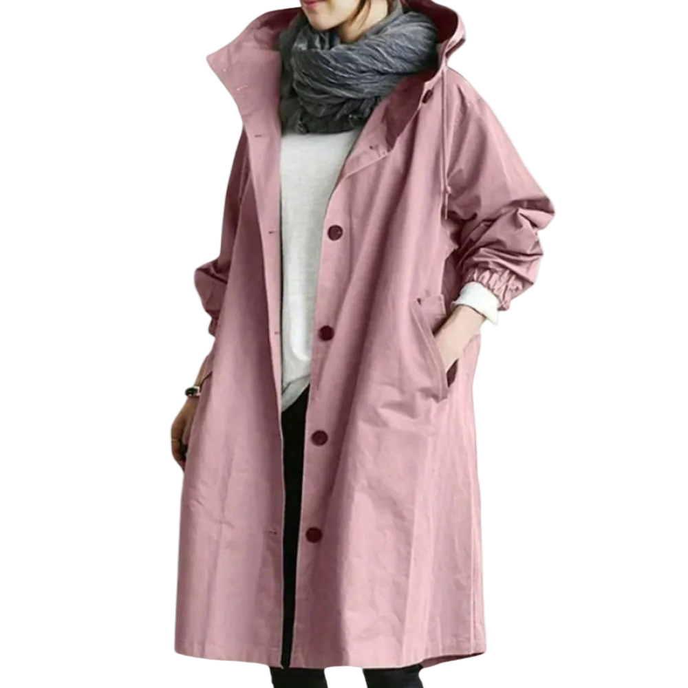 Manteau Femme Trench Imperméable Chic Ajusté 5