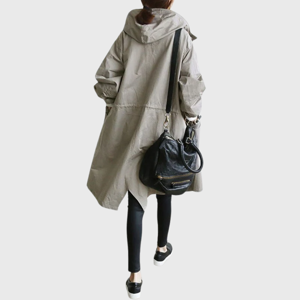Manteau Femme Trench Imperméable Chic Ajusté 7