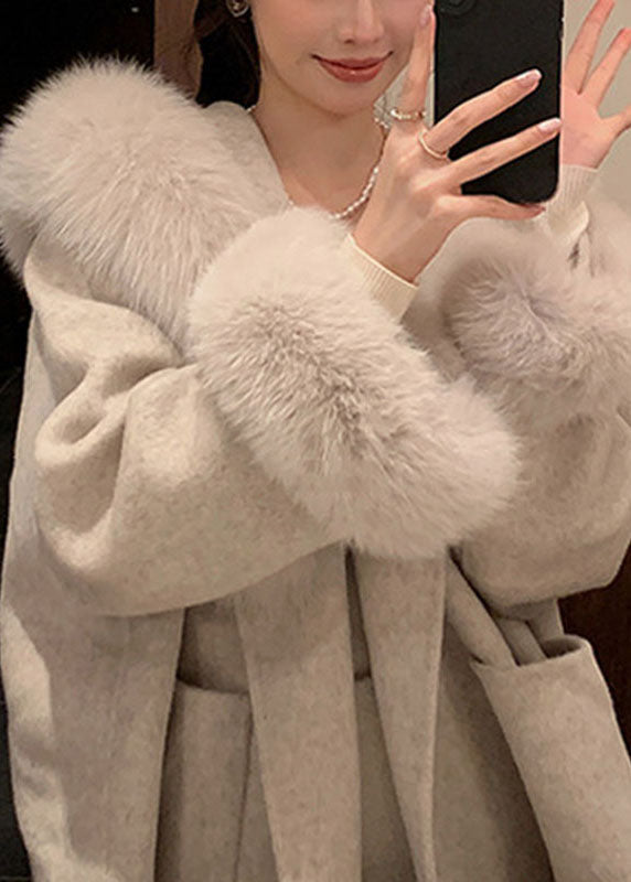 Manteau Femme à Capuche Style Classique à Manches Longues 0
