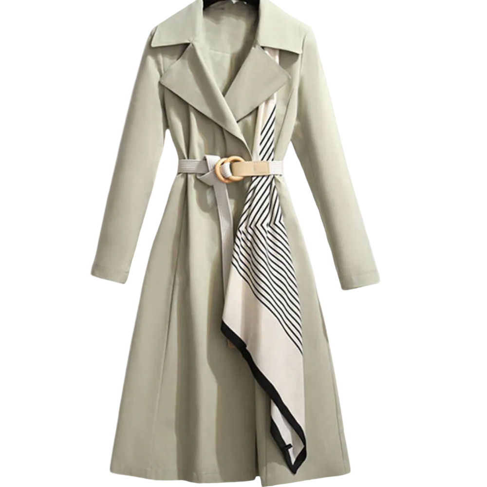 Manteau Femme à Double Boutonnage avec Ceinture 0