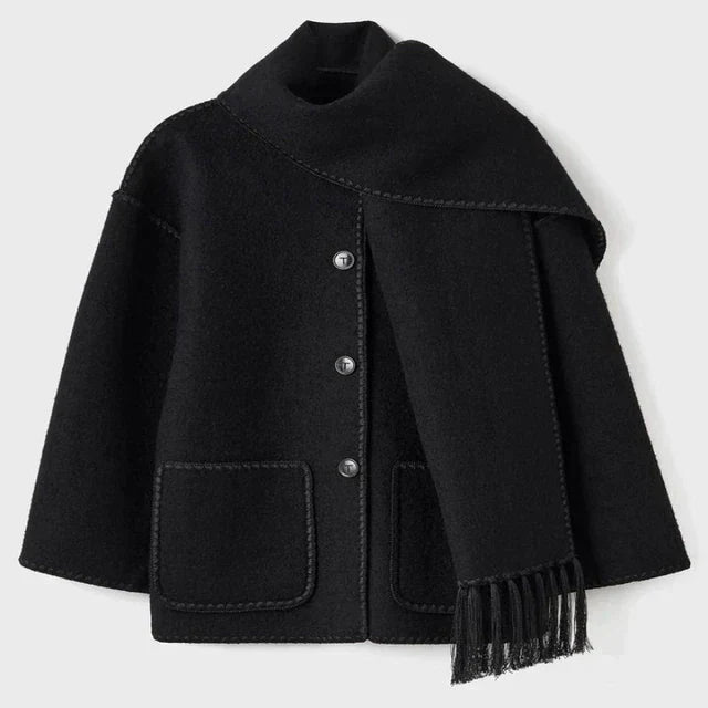 Manteau Hiver Femme Long Chic avec Manches Longues et Poches Pratiques 7