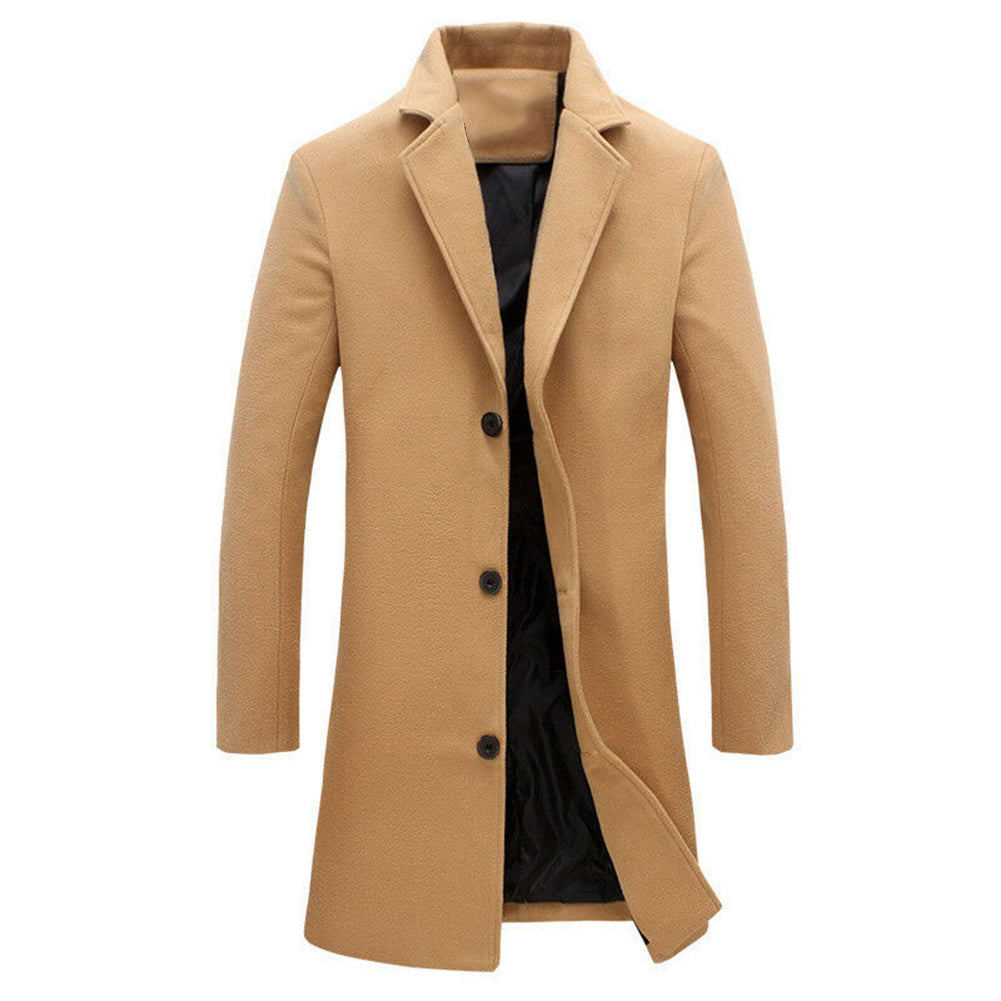 Manteau Hiver Femme Long Chic en Mélange de Tissus Doux 0