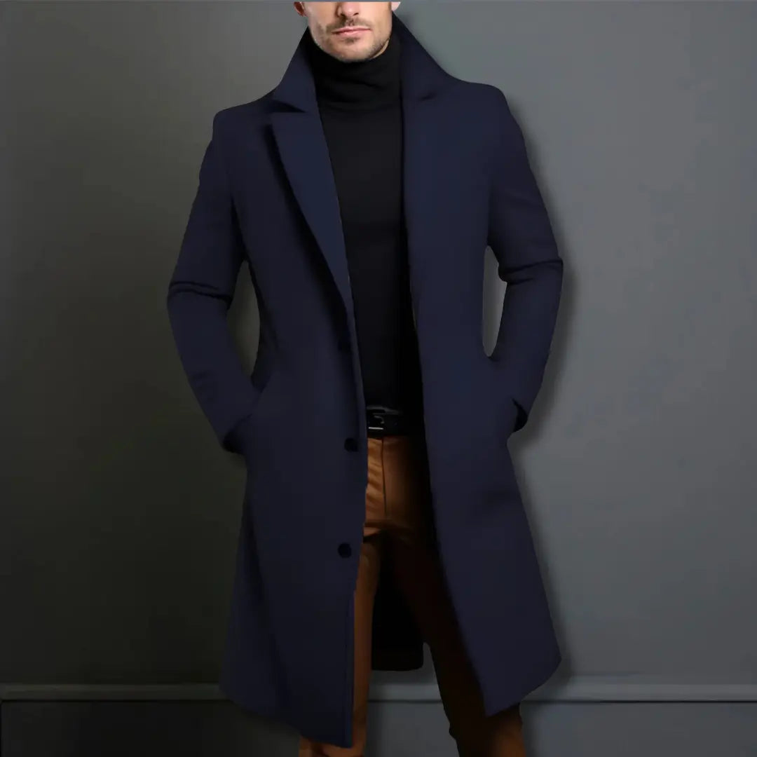 Manteau Homme Hiver Classique Chic 4