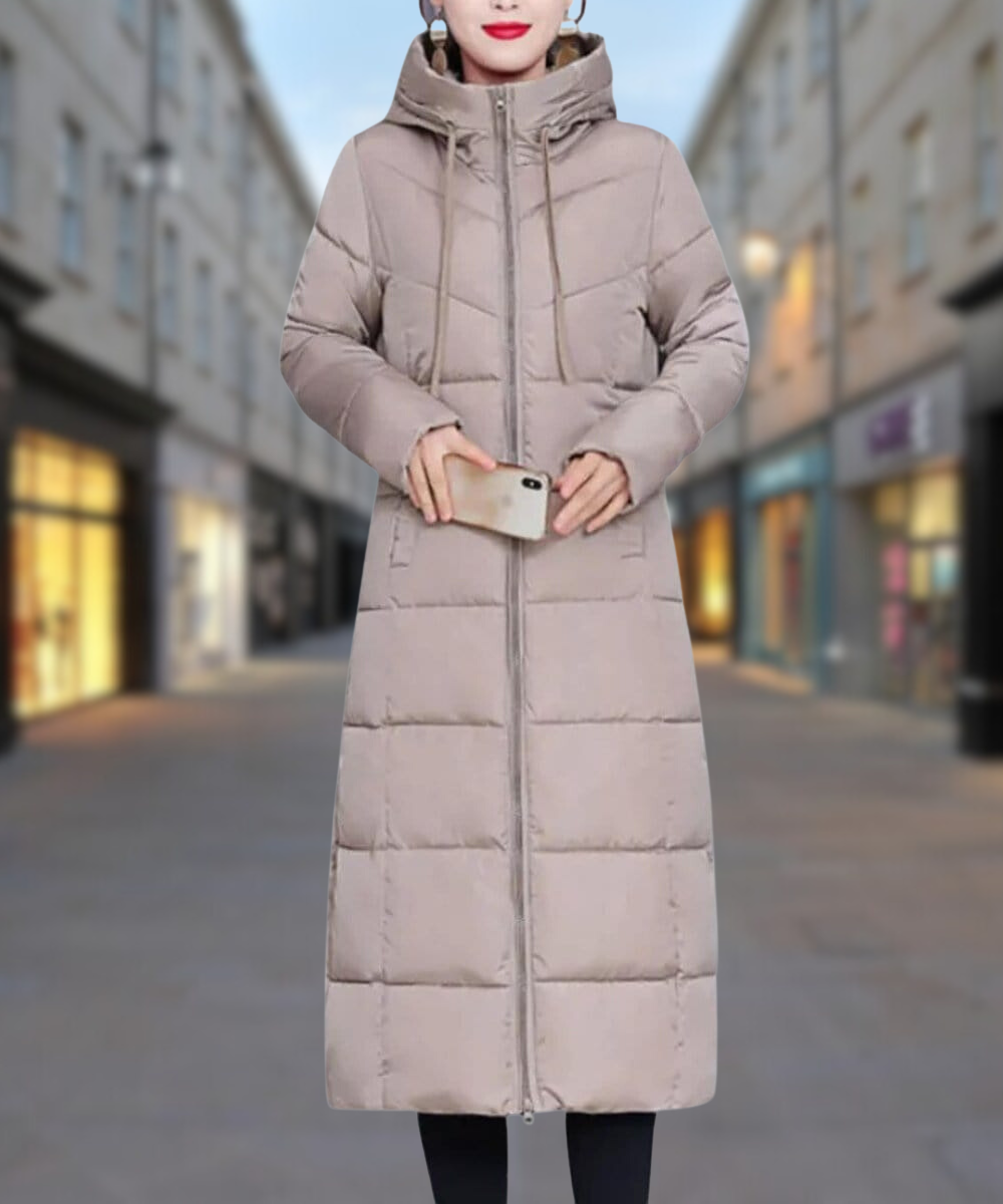 Manteau Long Femme Hiver Chic en Tissu de Qualité Supérieure 2