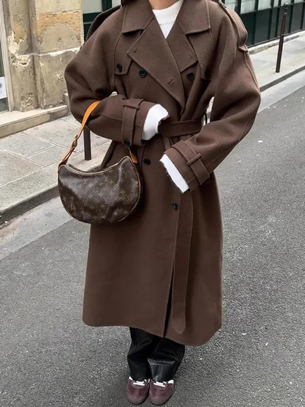 Manteau Long pour Femme Chic 1