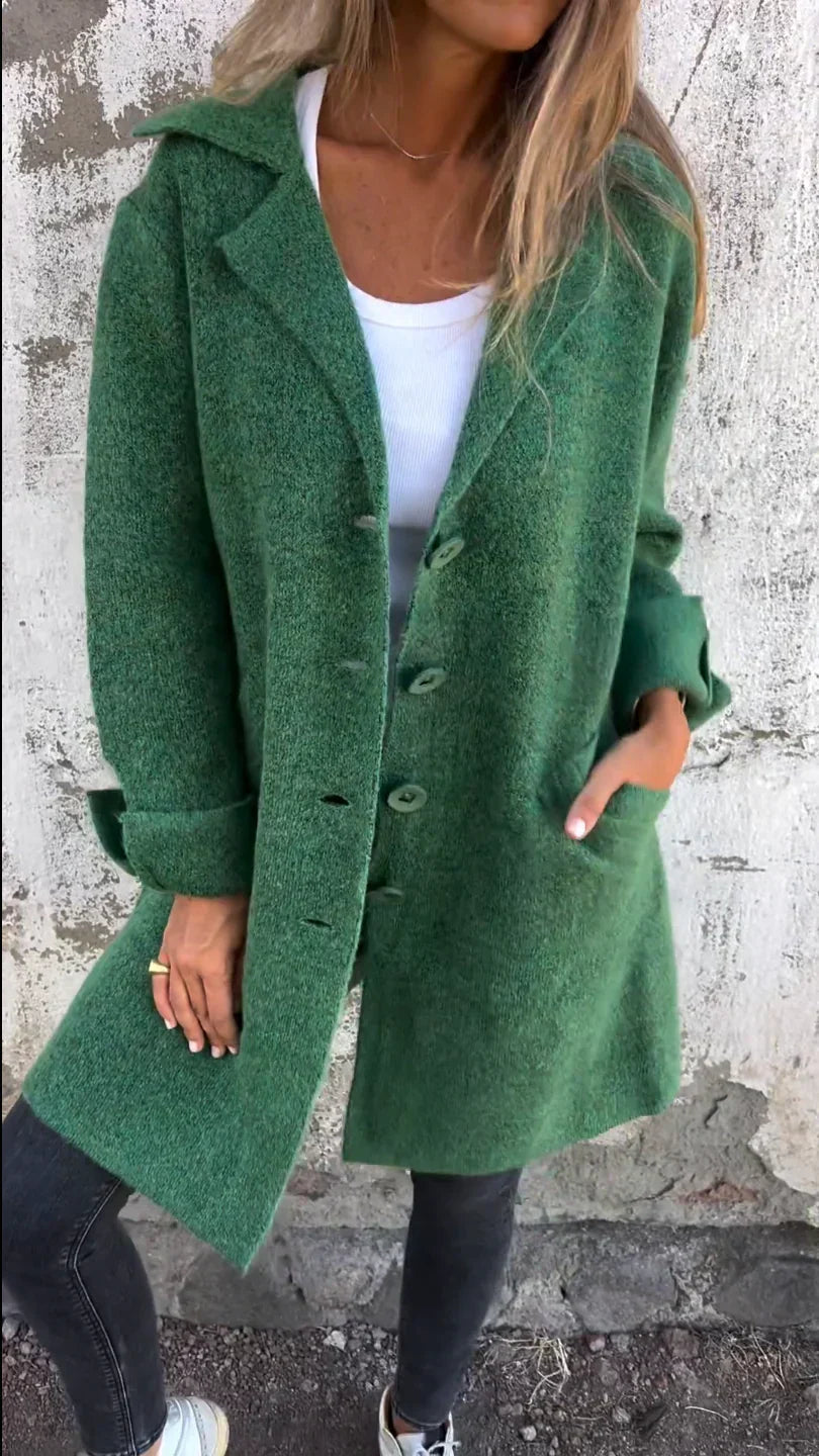 Manteau Long pour Femme au Design Classique 5