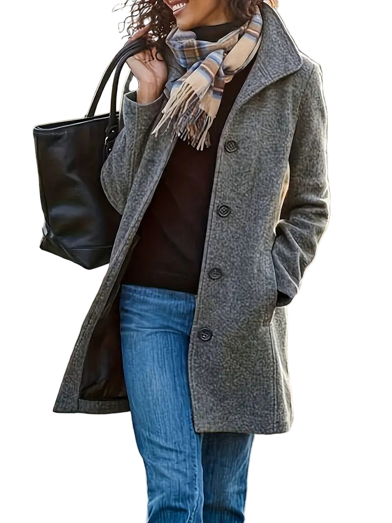 Manteau Long pour Femmes Style Décontracté 0