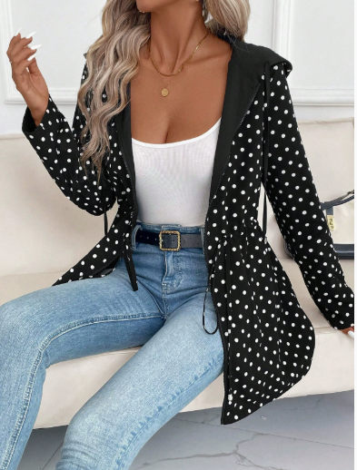 Manteau Réversible Femme Imprimé Léopard et Neutre 3