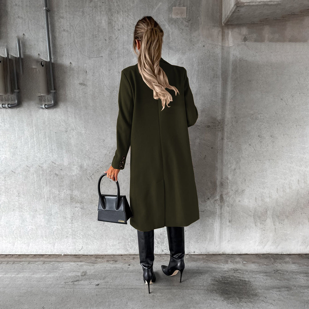 Manteau d'Hiver Femme Chic Confortable Tissu de Qualité 7