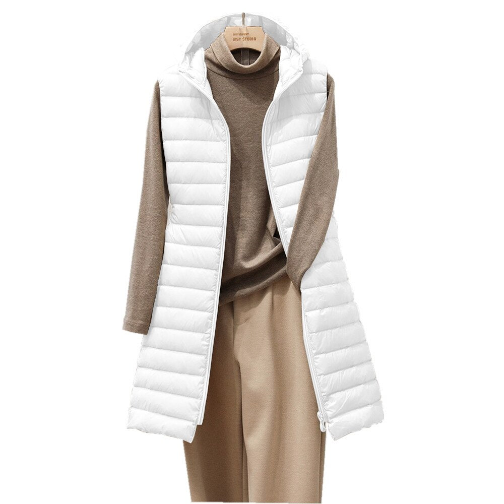 Manteau d'Hiver Femme Matelassé avec Capuche Moderne 5