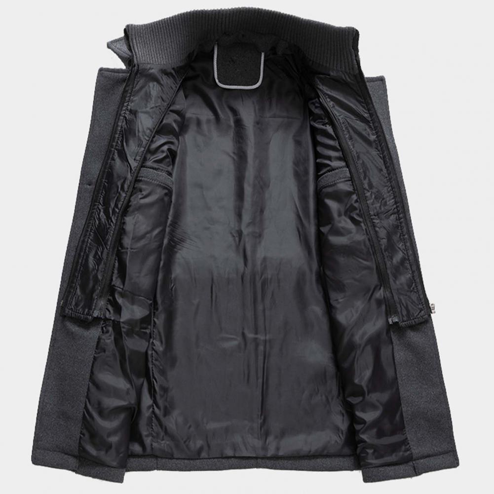 Manteau d'Hiver Homme Tweed À Deux Pièces Ajusté 3