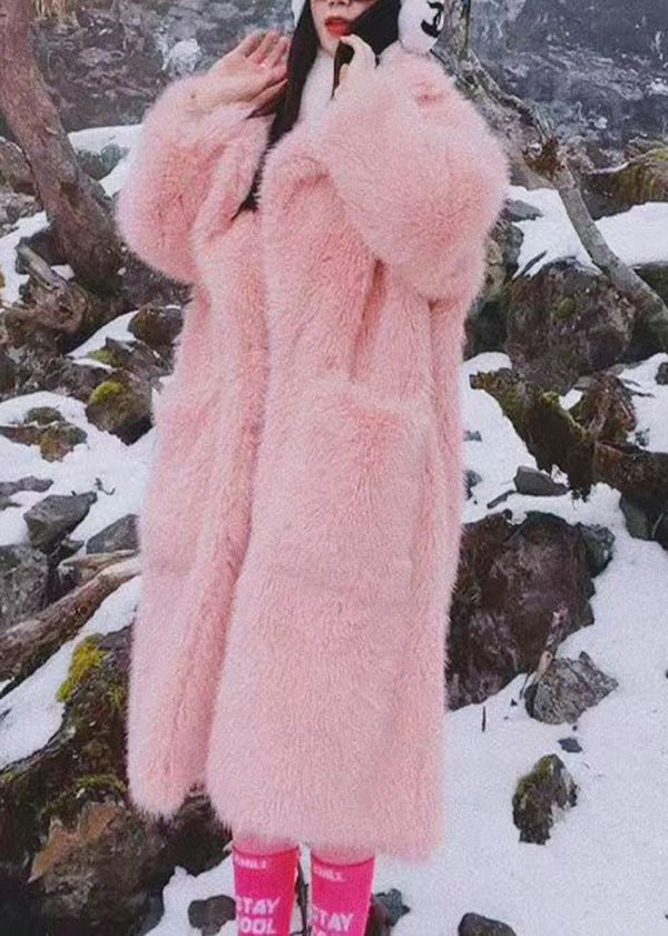 Manteau d'hiver Grande Taille à Col Claudine 3