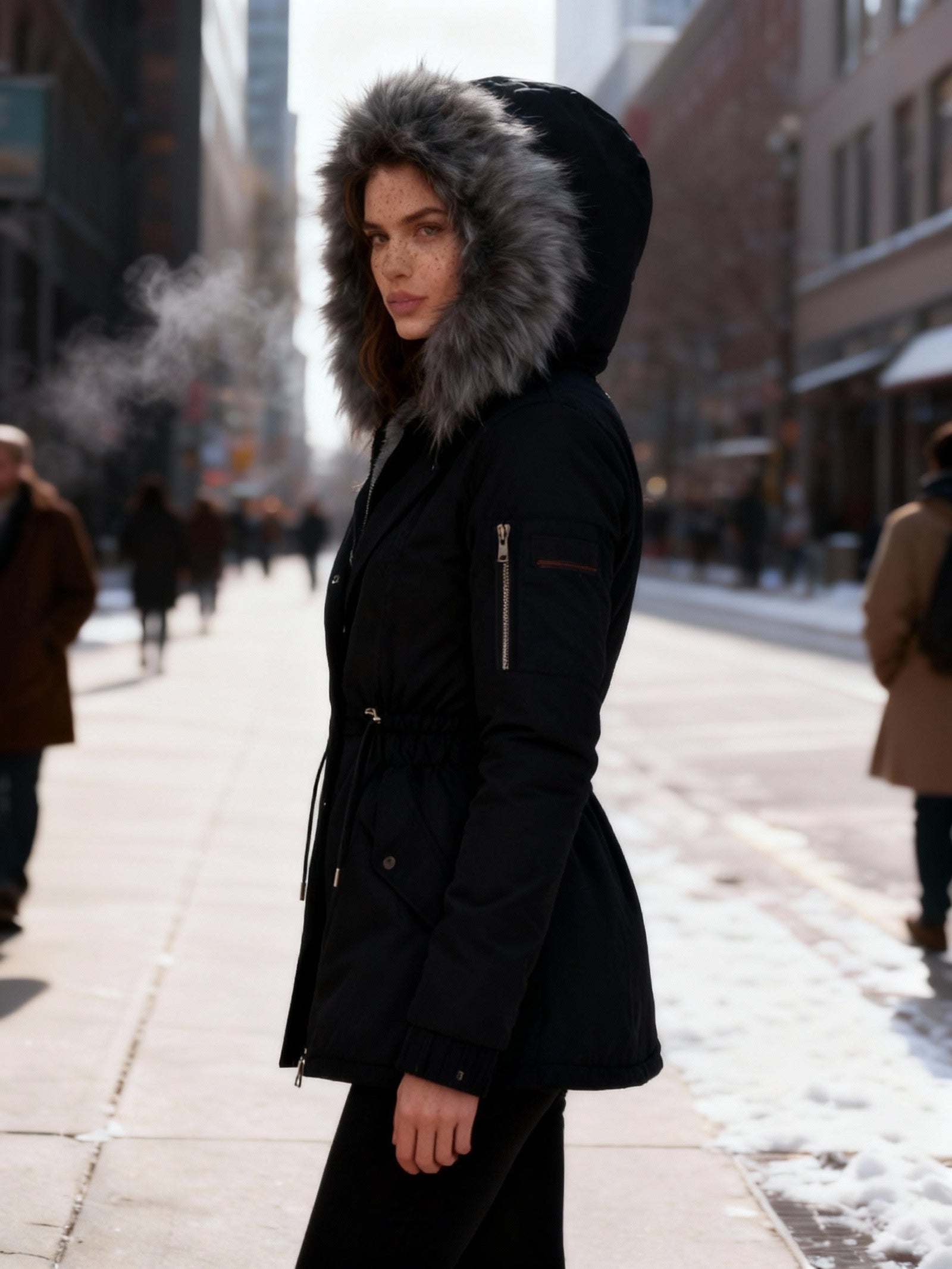 Manteau d'hiver pour femme Chic 1