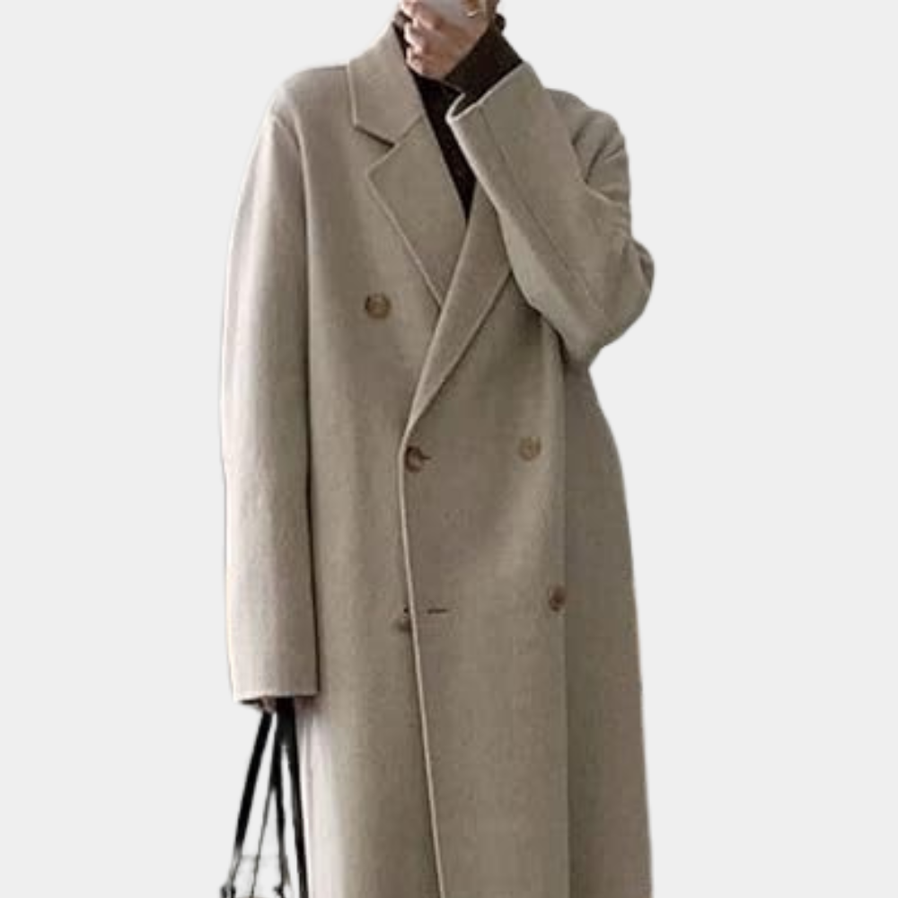 Manteau d'hiver pour femme à double boutonnage 5