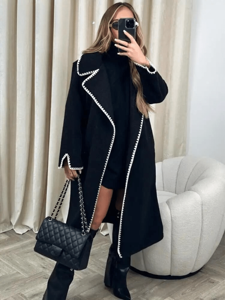 Manteau d'hiver pour femmes élégant et chaud 1