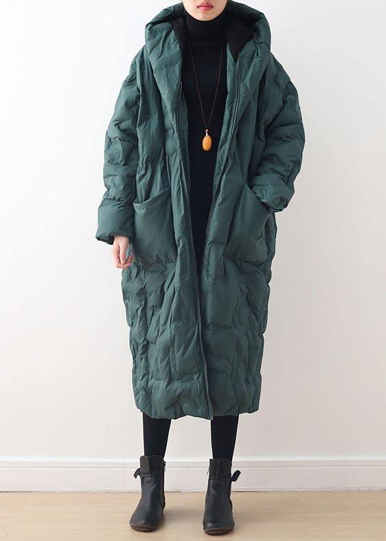 Manteau en Duvet Jaune Chaud pour Femme Style Rétro 1
