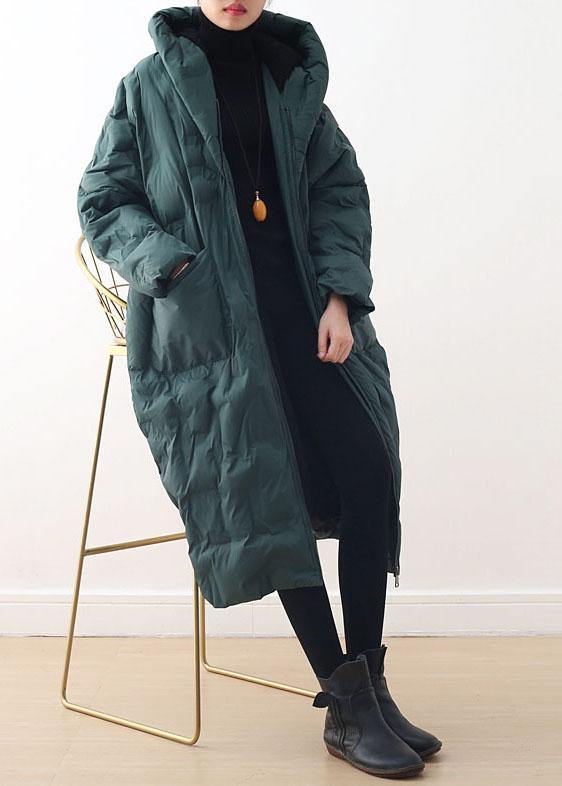 Manteau en Duvet Jaune Chaud pour Femme Style Rétro 7