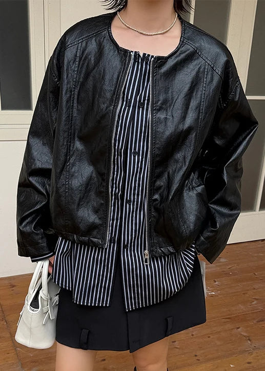 Manteau oversize femme deux pièces style patchwork moderne 3