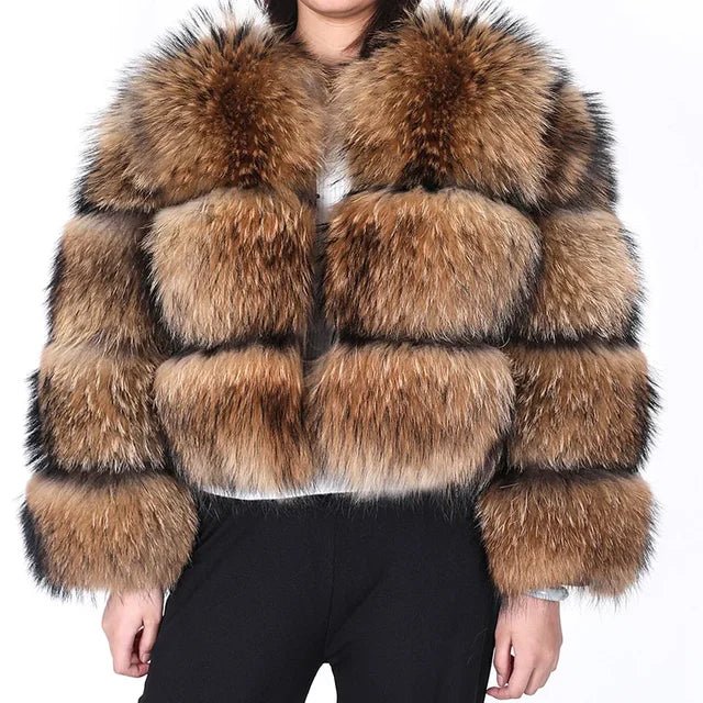 Manteau pour Femme en Fourrure Élégant 1