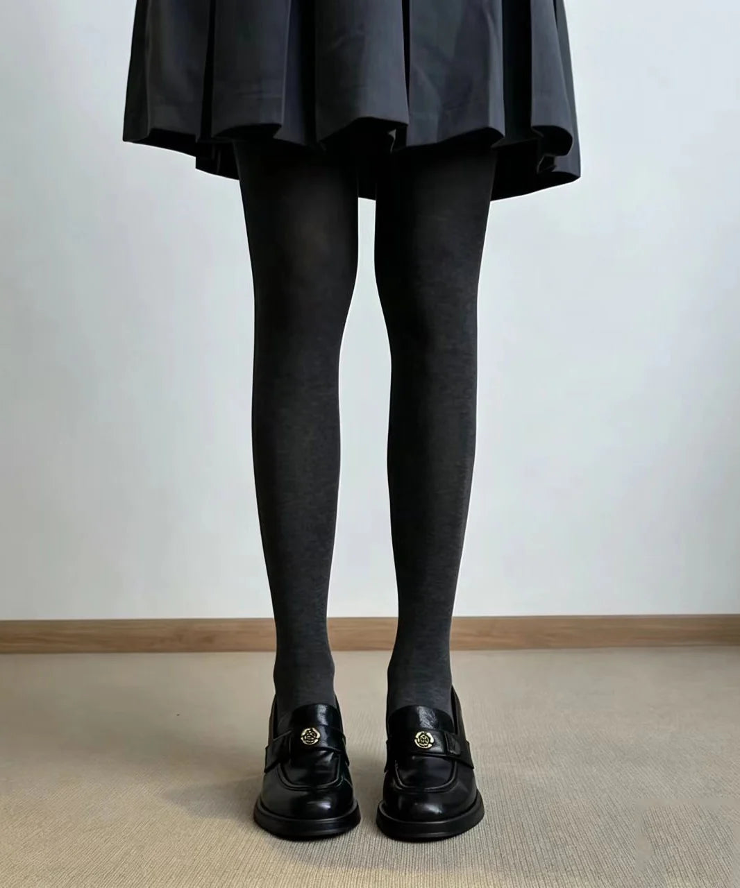 Mocassins Femme Rétro à Semelle Épaisse 1
